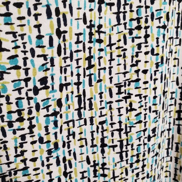 J Jill Wearever Collection Size L Shirt Jersey Knit Pullover Stretch Half Sleeve - Picture 8 of 8